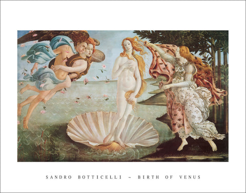 B111 - Botticell,Birth of Venus, 22 x 28
