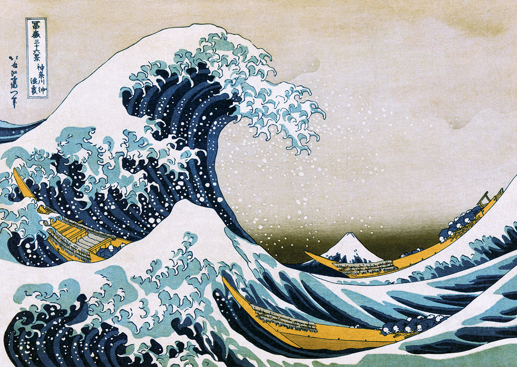 GP301 THE GREAT WAVE 55in x 39in