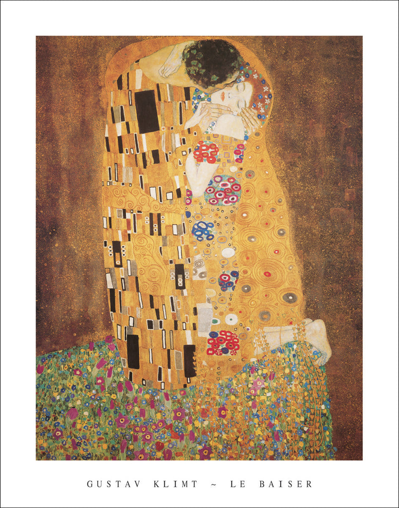 K110 - Klimt, Le Baiser 1908, 22 x 28