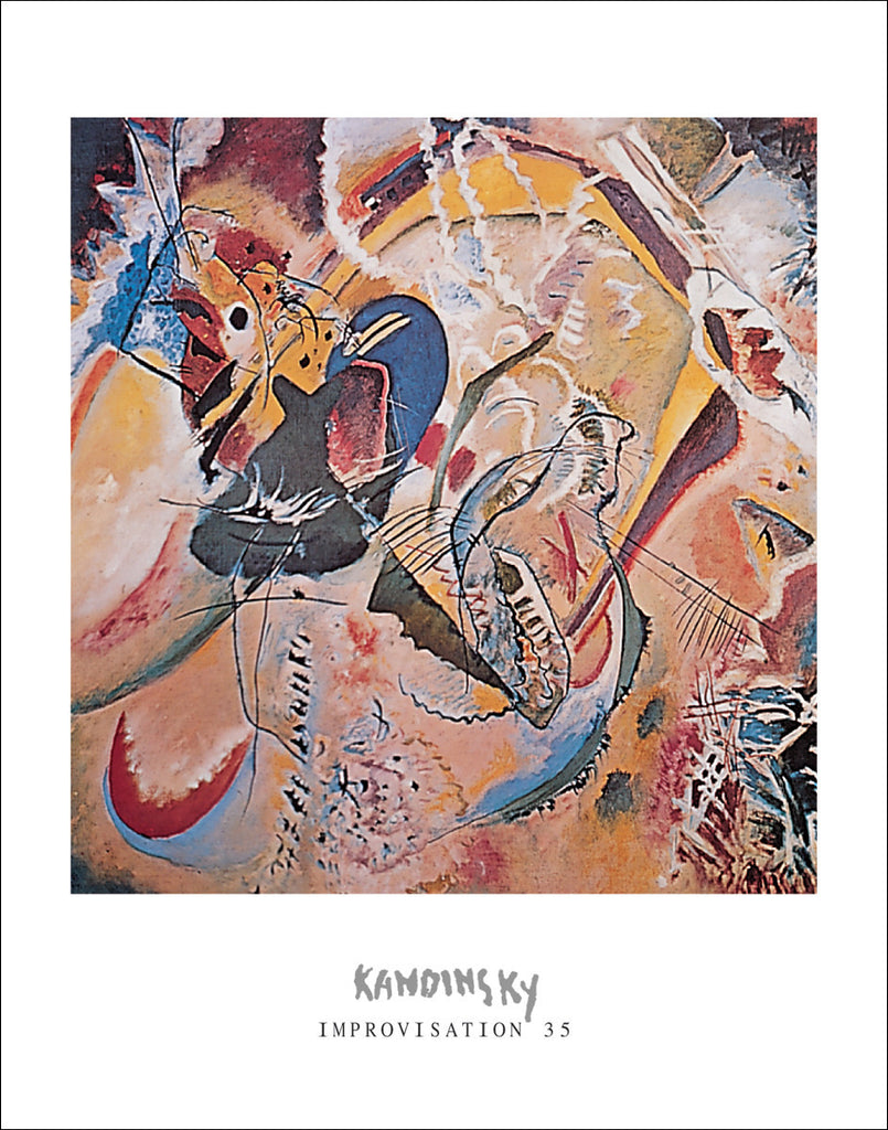 K302 - Kandinsky, Improvisation 35, 22 x 28