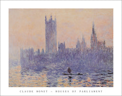 M134 - Monet - Houses of Parliament, 22 x 28
