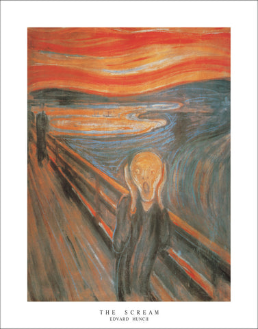 M607 - Munch, The Scream, 22 x 28