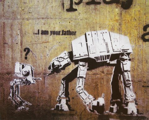 MP771 I am your father 16in x 20in