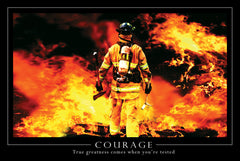 NY872 - Courage, 24 x 36