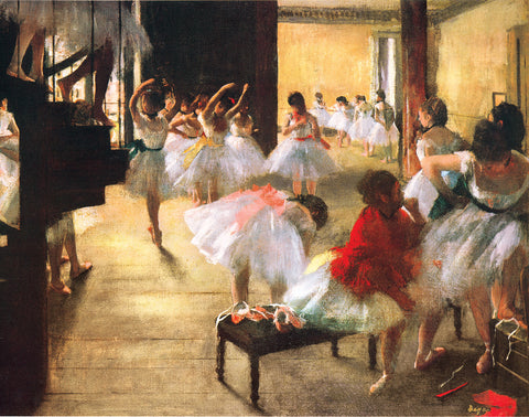 PD777 - Degas - Ballet Rehearsal, 11 x 14