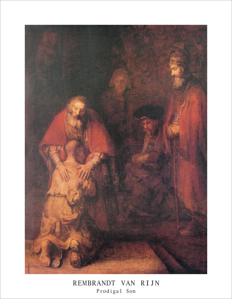PR703 - Rembrandt -  Prodigal Son, 11 x 14
