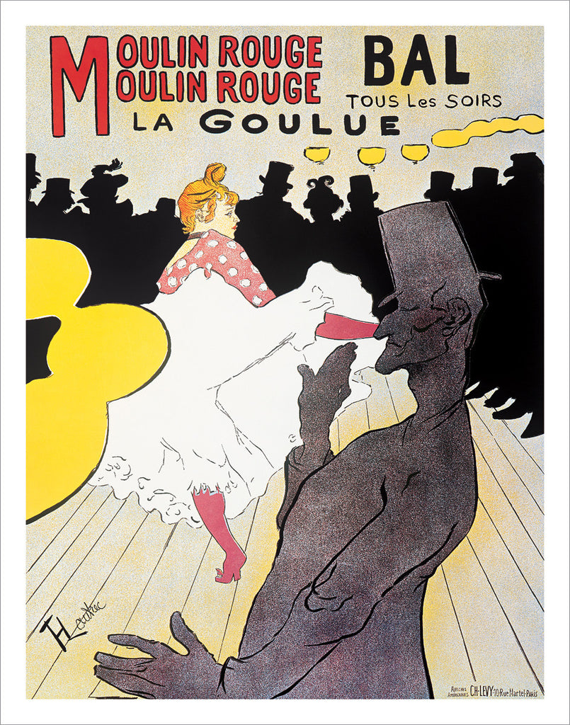 PT340 - Toulouse-Lautrec - Moulin Rouge, 11 x 14